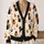 Black Cat and Jack-O'-Lantern Halloween Fall Cozy Autumn Gift for Women and Cat Lovers All-over Print Knitted Cardigan - 2