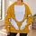 Orange Fox Tail Costume Look For Halloween Cosplay Fans And Family Group Celebrations All-over Print Hoodie (Lightweight) - 6