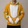 Orange Fox Tail Costume Look For Halloween Cosplay Fans And Family Group Celebrations All-over Print Hoodie (Lightweight) - 1