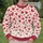 Crimson Heart Scatter for Everyday Romance and Casual Weekend Style All-over Print Knitted Sweater - 6
