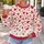 Crimson Heart Scatter for Everyday Romance and Casual Weekend Style All-over Print Knitted Sweater - 5