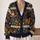 Pumpkin Cat, Ghost And Scarecrow Autumn Halloween Style For Cozy Fall Days All-over Print Knitted Cardigan - 2