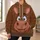 Silly Horse Face Costume for Halloween Parties, Family Cosplay, and Festive Vacations All-over Print Hoodie (Lightweight) - 6