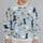Quirky Bespectacled Dogs for Playful Weekend Style and Casual Everyday Adventures All-over Print Knitted Sweater - 2