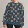 Rabbit Couple and Carrot Motifs for Casual Everyday Wear and Spring Outings All-over Print Knitted Sweater - 1