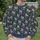 Rabbit Couple and Carrot Motifs for Casual Everyday Wear and Spring Outings All-over Print Knitted Sweater - 6