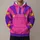 Purple Bunny-Ear Overall Costume Look for Halloween Parties and Cosplay Events All-over Print Hoodie (Lightweight) - 1