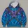 Blue Forest Warrior Feather-and-Cord Costume for Halloween Cosplay Fans All-over Print Hoodie (Lightweight) - 4