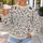 Multicolor Botanical Leaves for Everyday Wear and Weekend Outings for Nature Lovers All-over Print Knitted Sweater - 5