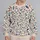 Multicolor Botanical Leaves for Everyday Wear and Weekend Outings for Nature Lovers All-over Print Knitted Sweater - 2