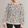 Multicolor Botanical Leaves for Everyday Wear and Weekend Outings for Nature Lovers All-over Print Knitted Sweater - 1