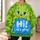 Green Tablet Buddy Character Halloween Cosplay for Fans and Family Costume Parties All-over Print Hoodie (Lightweight) - 6