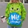 Green Tablet Buddy Character Halloween Cosplay for Fans and Family Costume Parties All-over Print Hoodie (Lightweight) - 2