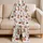 Holiday Santa Reindeer And Gift Boxes For Cozy Christmas Nights At Home Style Women Satin Pajamas Set - 5