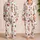 Holiday Santa Reindeer And Gift Boxes For Cozy Christmas Nights At Home Style Women Satin Pajamas Set - 2