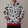 Classic Black Dalmatian Spots With Red Accent for Cozy Autumn Outings and Animal Lovers All-over Print Hoodie (Lightweight) - 1
