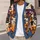 Halloween Dachshund Costumes, Ghosts and Pumpkins for Spooky Season Dog Lovers All-over Print Knitted Cardigan - 5