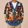 Halloween Dachshund Costumes, Ghosts and Pumpkins for Spooky Season Dog Lovers All-over Print Knitted Cardigan - 6
