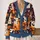 Halloween Dachshund Costumes, Ghosts and Pumpkins for Spooky Season Dog Lovers All-over Print Knitted Cardigan - 2
