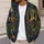 Ghost, Pumpkin and Campfire Camping Scene for Halloween Nighttime Outdoor Lovers All-over Print Knitted Cardigan - 5