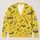Playful Yellow Space Aliens And UFOs For Casual Everyday Wear And Cosmic Adventure Fans All-over Print Knitted Cardigan - 1