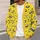 Playful Yellow Space Aliens And UFOs For Casual Everyday Wear And Cosmic Adventure Fans All-over Print Knitted Cardigan - 5