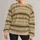Retro Nordic Geometric Motifs for Autumn City Outings and Relaxed Weekend Wear All-over Print Knitted Sweater - 1