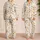 Cute Ghost And Bat Halloween Gift For Cozy Fall Sleepovers For Kids And Teens At Home Satin Pajamas Set - 2