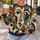 Colorful Abstract Face Art for Creative Everyday Style and Casual Weekends All-over Print Knitted Sweater - 5