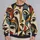 Colorful Abstract Face Art for Creative Everyday Style and Casual Weekends All-over Print Knitted Sweater - 2