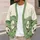 Cute Golf Ball Characters for Relaxed Course Days and Outdoor Leisure in Spring All-over Print Knitted Cardigan - 5