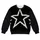 Oversized Ivory Star Streetwear Motif for Casual Hip Hop Outfits and Everyday Style All-over Print Knitted Sweater - 4