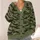 Retro Tiger Stripe Camo for Outdoor Commutes and Everyday Casual Wear All-over Print Knitted Cardigan - 4
