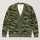 Retro Tiger Stripe Camo for Outdoor Commutes and Everyday Casual Wear All-over Print Knitted Cardigan - 1