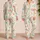 Cheerful Chickens On Warm Ivory For Cozy Bedtime Gifts For Farmhouse Homes Kids Satin Pajamas Set - 2