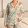 Cheerful Chickens On Warm Ivory For Cozy Bedtime Gifts For Farmhouse Homes Kids Satin Pajamas Set - 1
