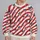 Red White Blue Stars And Stripes for Patriotic Streetwear and Holiday Weekends All-over Print Knitted Sweater - 2