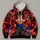 Crimson Lightning Martial Artist for Anime Fans and Action-Loving Friends All-over Print Hoodie (Lightweight) - 4
