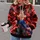 Crimson Lightning Martial Artist for Anime Fans and Action-Loving Friends All-over Print Hoodie (Lightweight) - 2