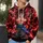 Crimson Lightning Martial Artist for Anime Fans and Action-Loving Friends All-over Print Hoodie (Lightweight) - 5