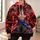 Crimson Lightning Martial Artist for Anime Fans and Action-Loving Friends All-over Print Hoodie (Lightweight) - 6