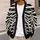 Anatomical Skeleton Rib Bones for Alternative Streetwear and Everyday Gothic Style All-over Print Knitted Cardigan - 5