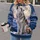 Howling Wolf Beneath a Full Moon for Winter Nights and Mountain Adventure Lovers All-over Print Hoodie (Lightweight) - 2