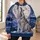 Howling Wolf Beneath a Full Moon for Winter Nights and Mountain Adventure Lovers All-over Print Hoodie (Lightweight) - 6