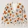 Jack-o'-Lantern Pumpkins, Bats and Spiderwebs for Cozy Autumn Halloween Celebrations All-over Print Knitted Cardigan - 1