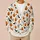 Jack-o'-Lantern Pumpkins, Bats and Spiderwebs for Cozy Autumn Halloween Celebrations All-over Print Knitted Cardigan - 6