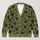 Black Cat Faces And Paw Prints For Cozy Autumn Days And Everyday Layering All-over Print Knitted Cardigan - 1