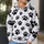 Bold Black Paw Prints for Everyday Dog Lovers, Pet Walks and Casual Weekend Style All-over Print Hoodie (Lightweight) - 5