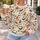 Cute Ghosts, Jack-O'-Lanterns and Bats for Cozy Halloween and Autumn Festivities All-over Print Knitted Sweater - 5