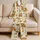 Highland Calf Sunflower Cottagecore For Spring Picnics, Cozy Gift Moments At Home Satin Pajamas Set - 5